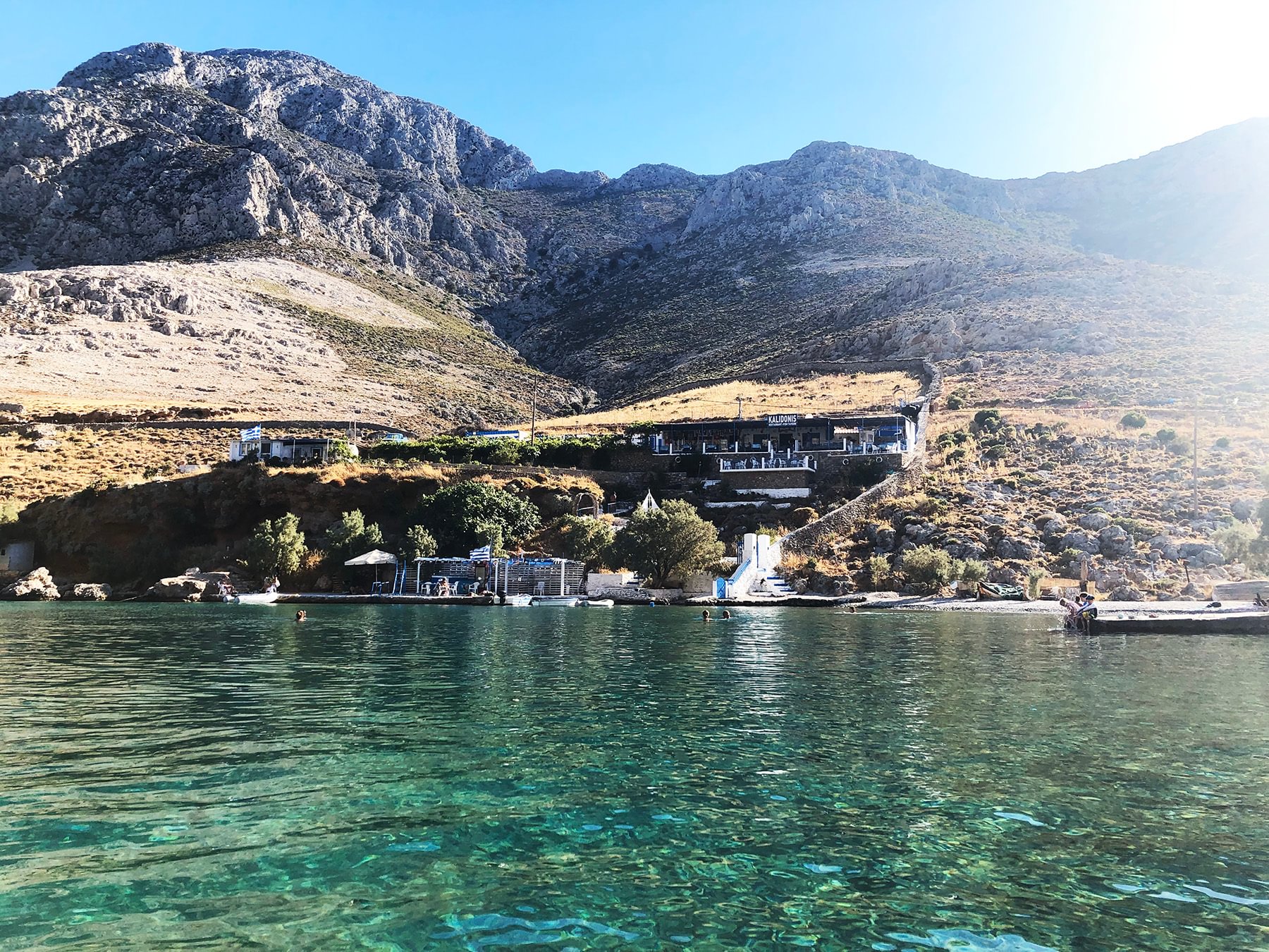 Kalymnos, baia di Palionnisos