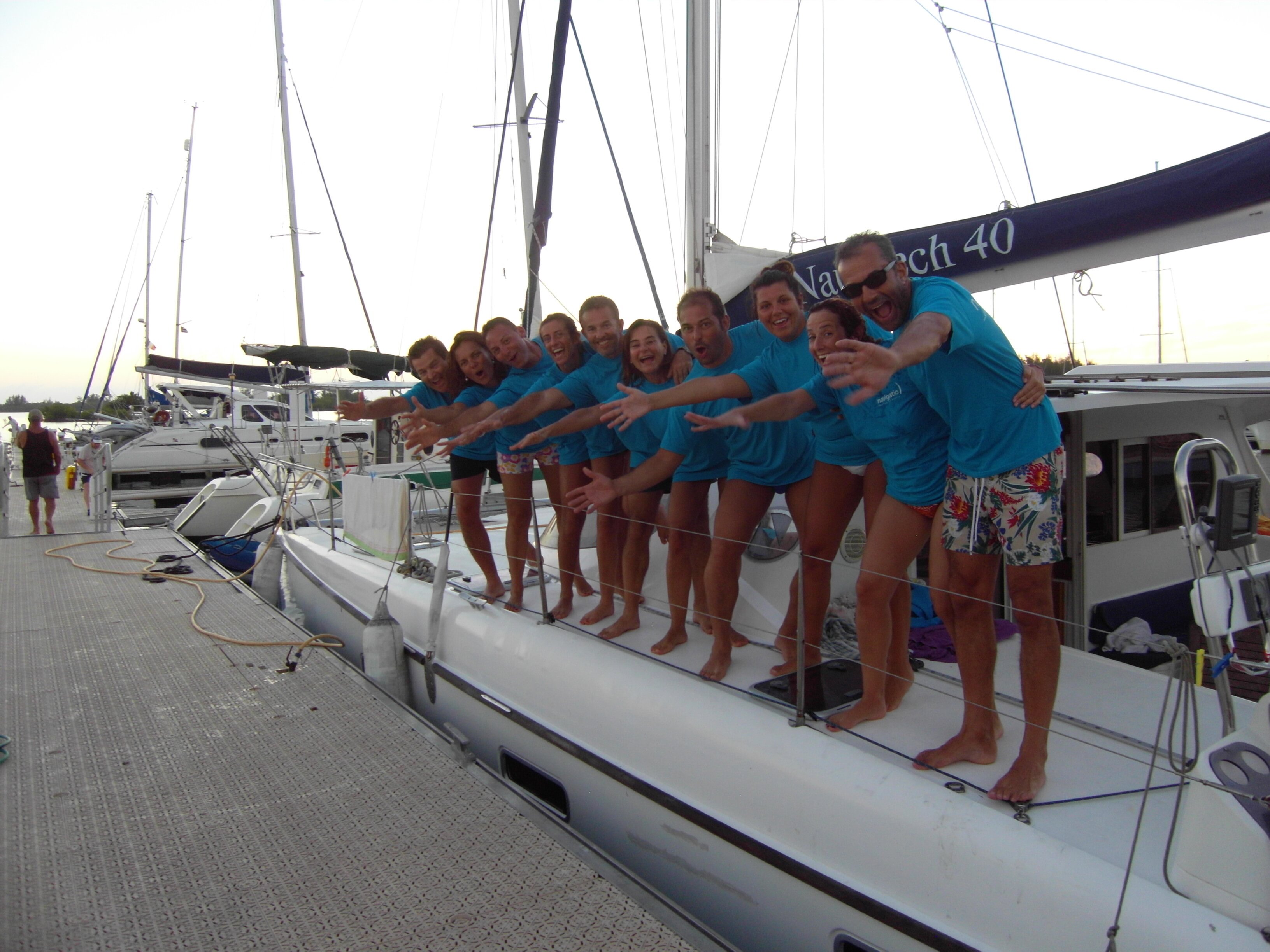 Lipari disembarkation