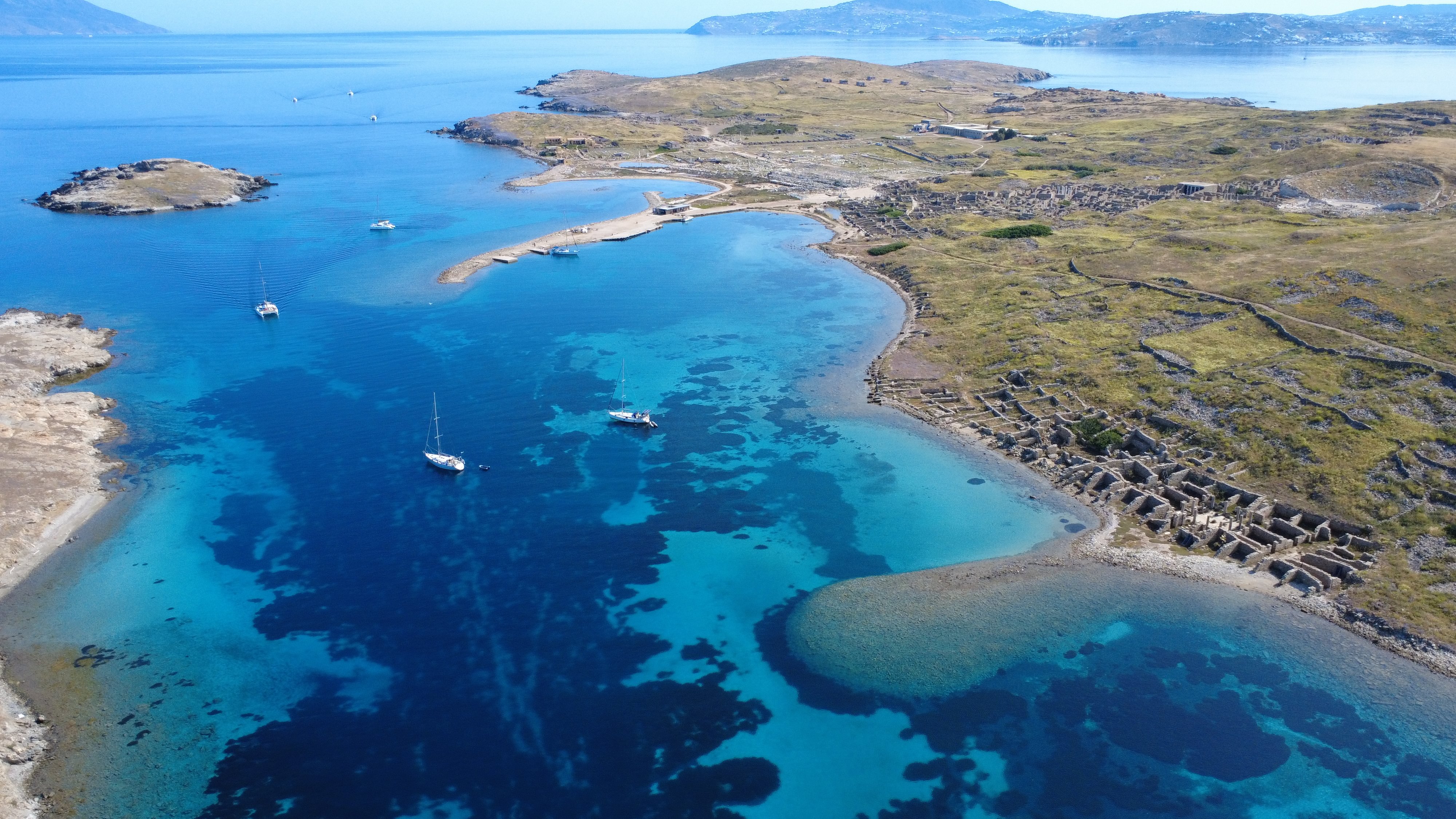 Syros à Rheinia - Delos