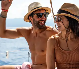 La prima volta in barca a vela