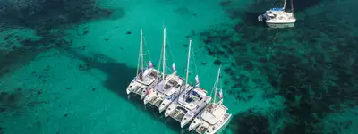 Sailing catamaran Flotilla Sailsquare Seychelles