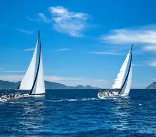 The Mediterranean by sailboat