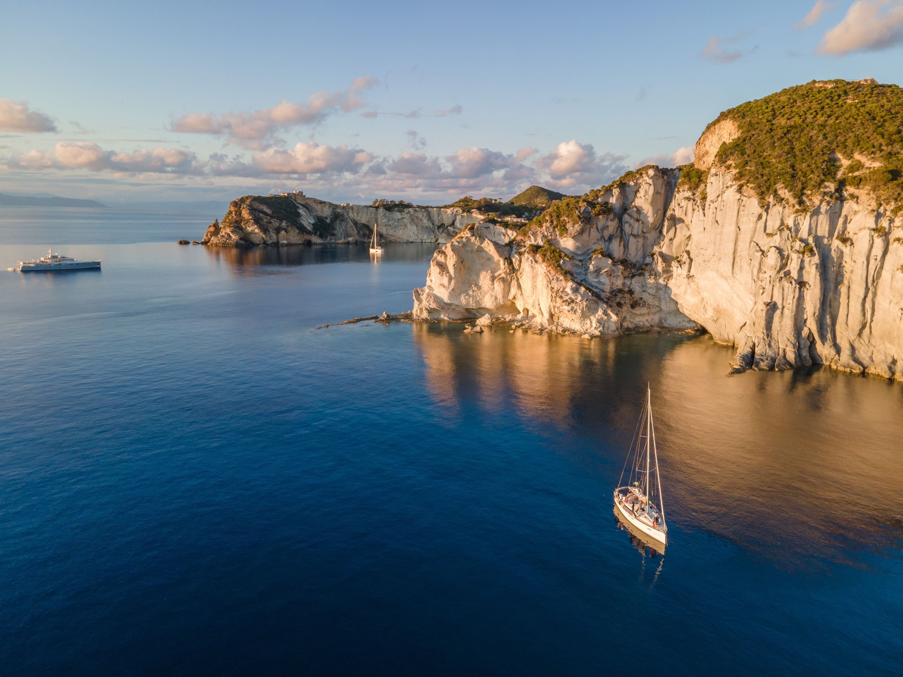 Ponza, la plus grande des îles Pontines