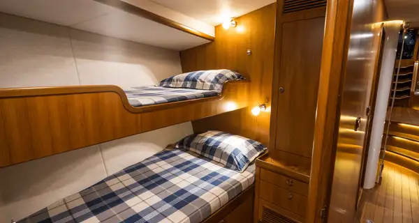 Dormir à bord d'un bateau