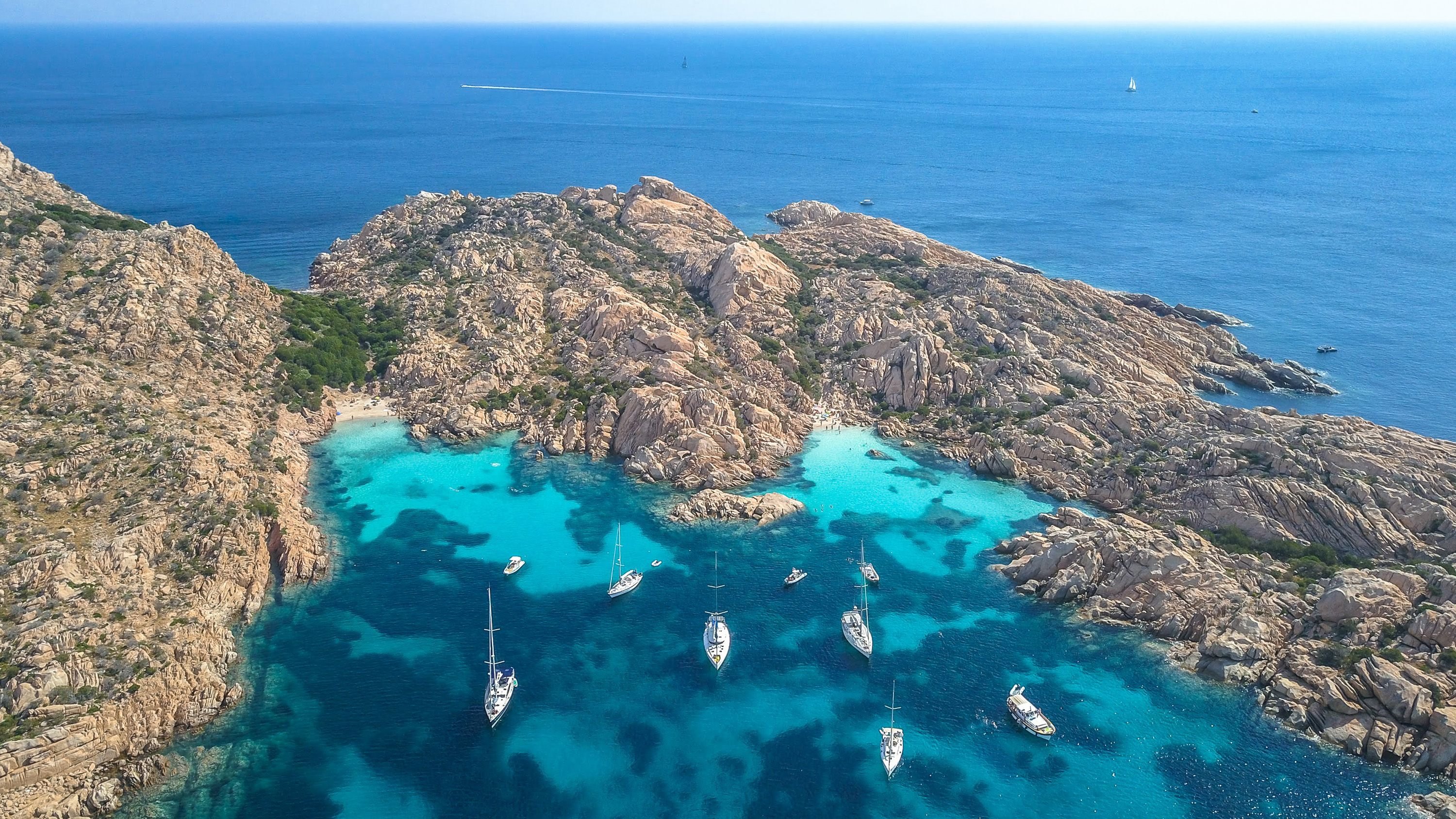 Flying to the most beautiful Italian islands