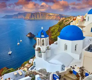Cyclades islands by sailboat