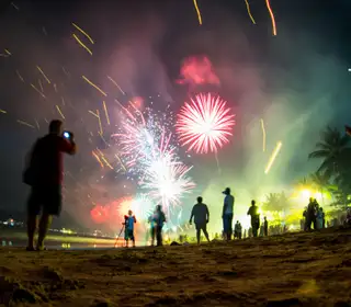 Christmas and New Year on a sailboat or catamaran