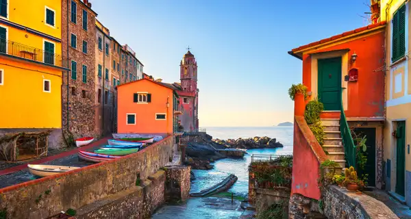 Lerici et Tellaro : vues suggestives du Golfo dei Poeti