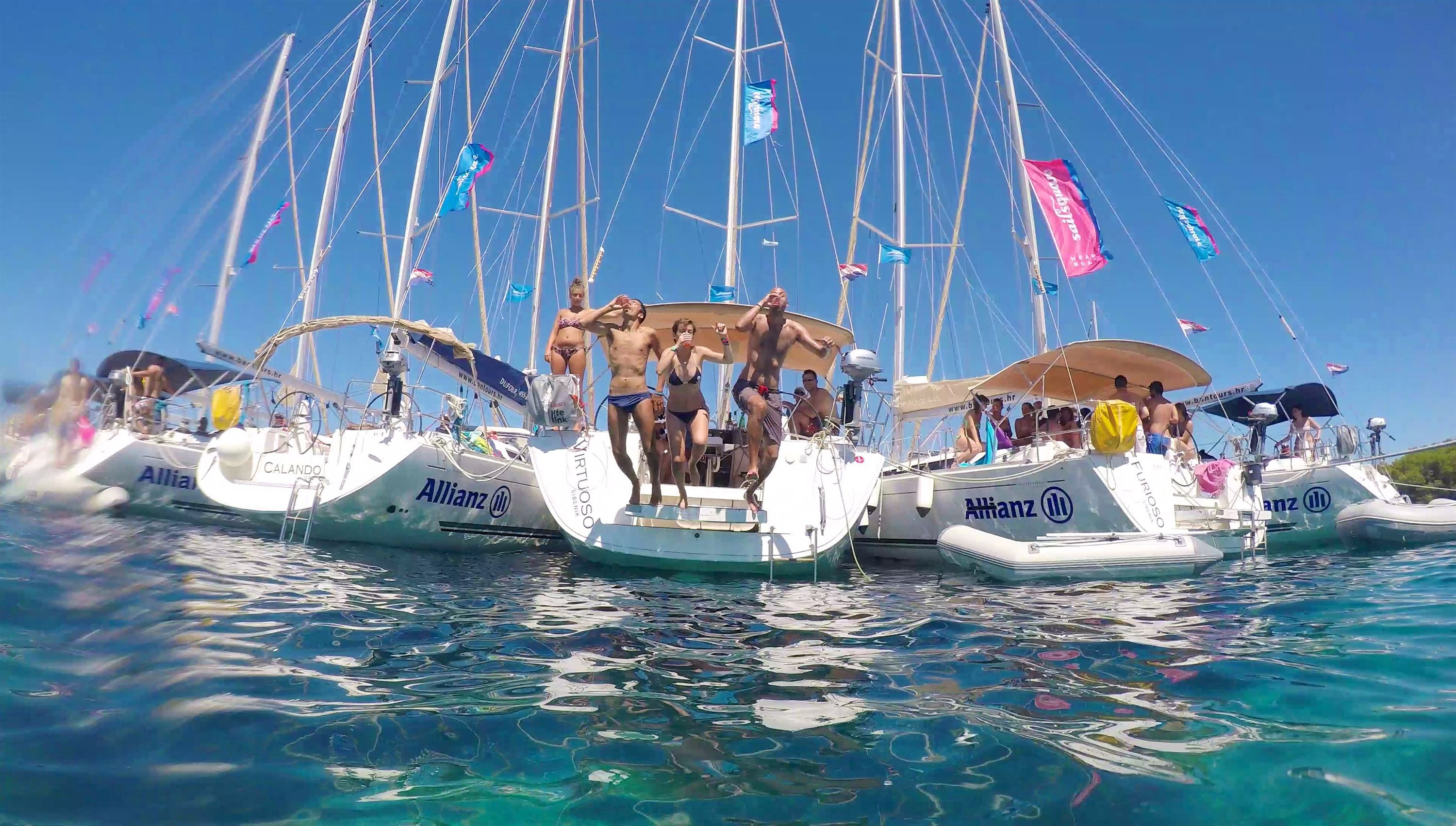 Sailing and catamaran flotilla holiday